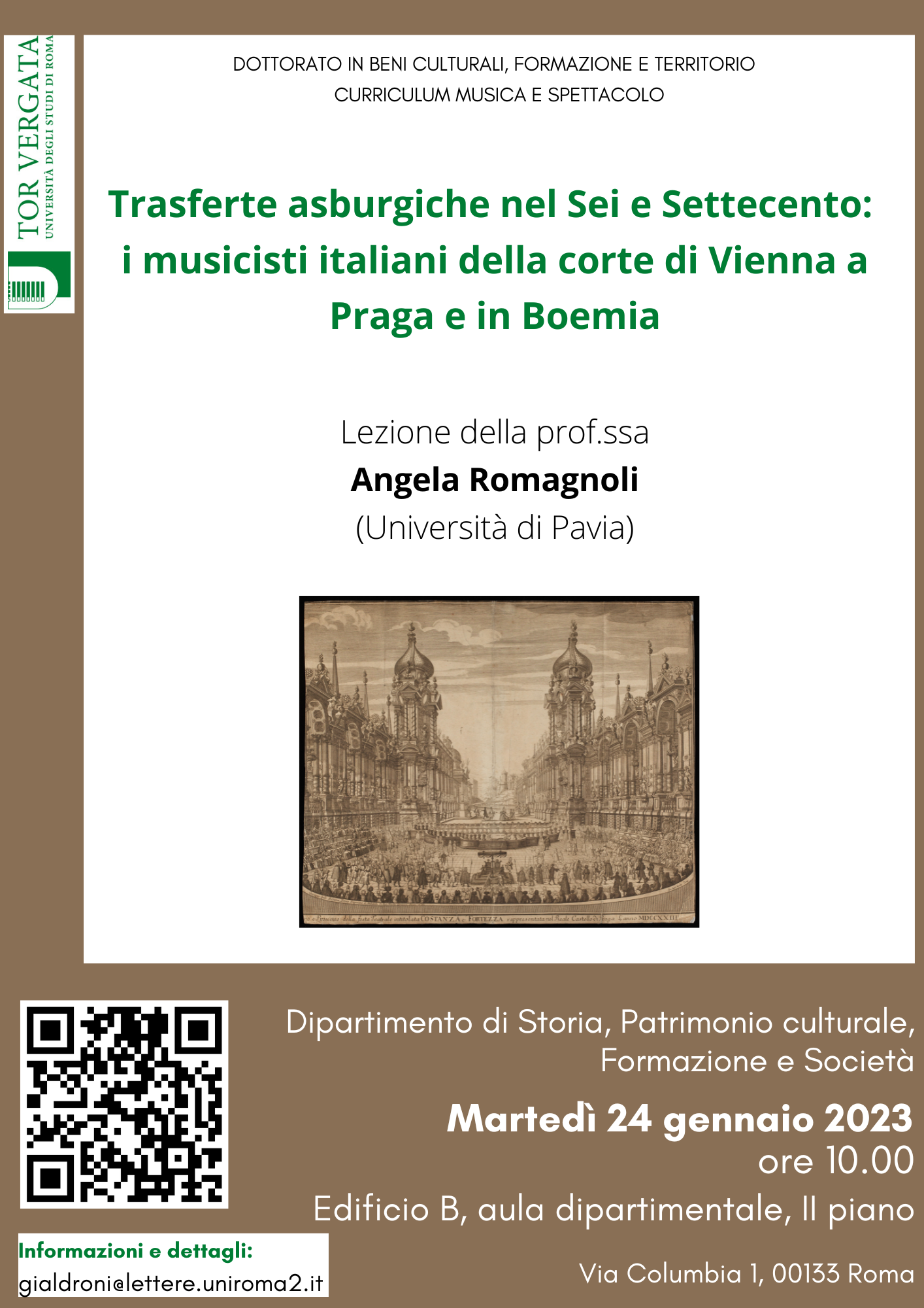 Trasferte asburgiche nel Sei e Settecento: i musicisti italiani della corte di Vienna a Praga e in Boemia