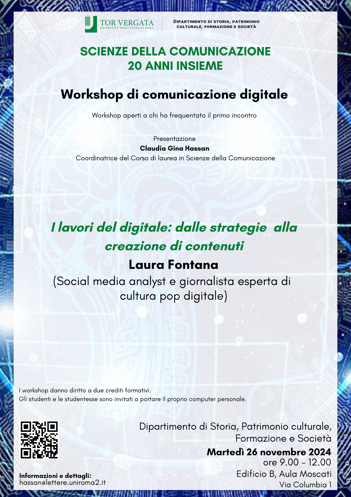 Workshop di comunicazione digitale