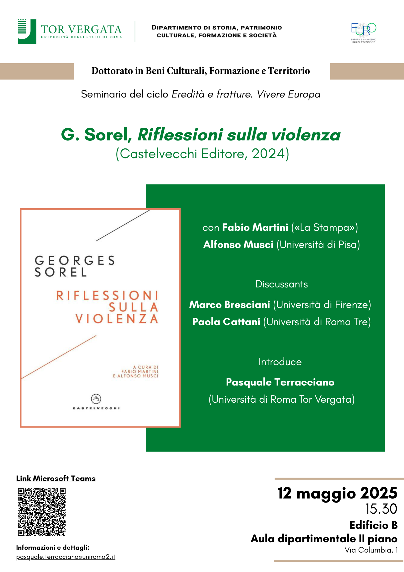 Riflessioni sulla violenza