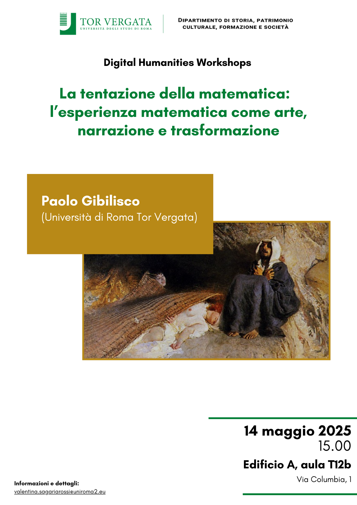 La tentazione della matematica