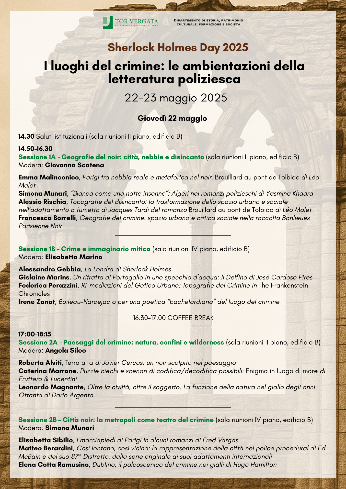 I luoghi del crimine