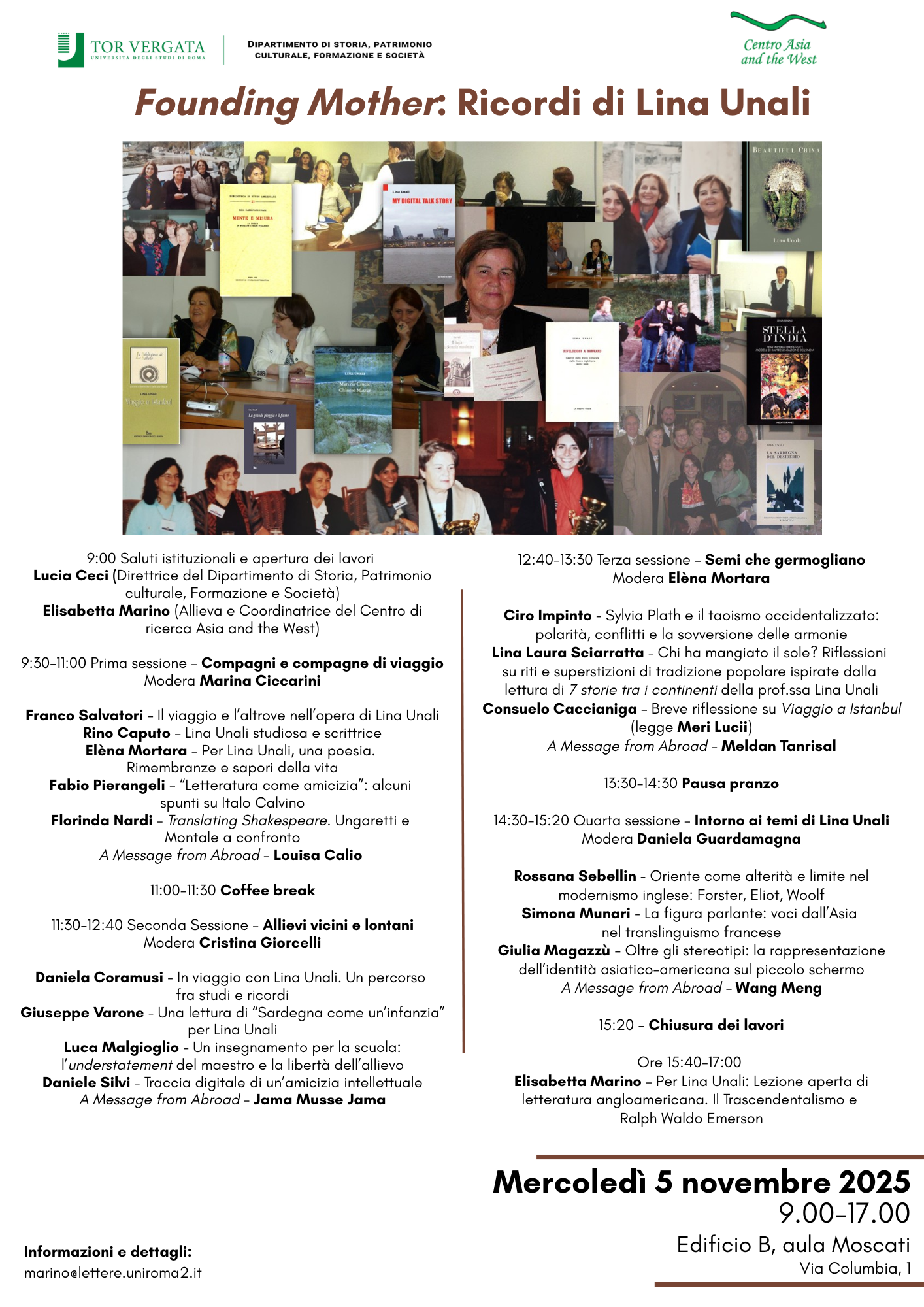 Founding Mother: Ricordi di Lina Unali