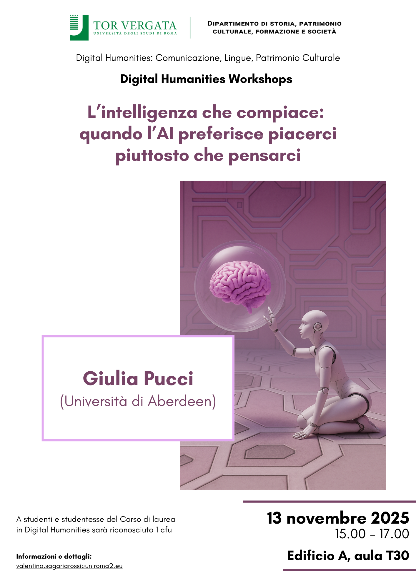 L’intelligenza che compiace