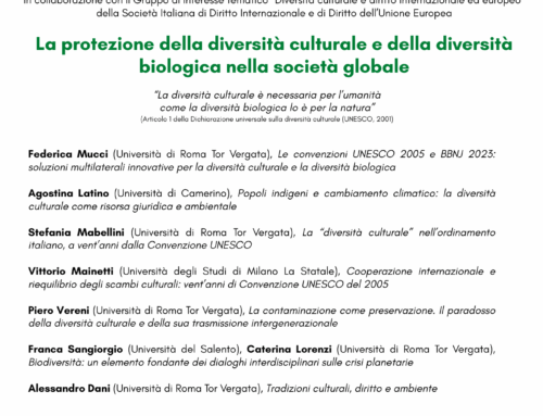 Diversità culturale e della diversità biologica