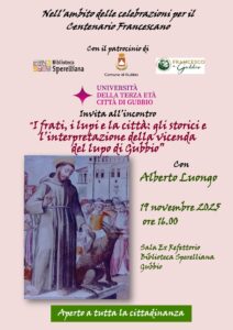 Locandina Gubbio Terza Età