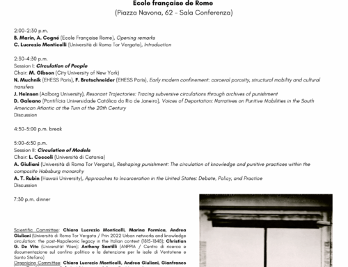 Punitive circulations. Comparative perspectives on methods and archives