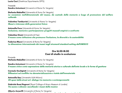 Spazi e forme della memoria: il museo e oltre