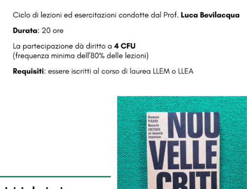 Laboratorio di critica letteraria