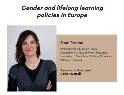 Gender and lifelong learning policies in Europe