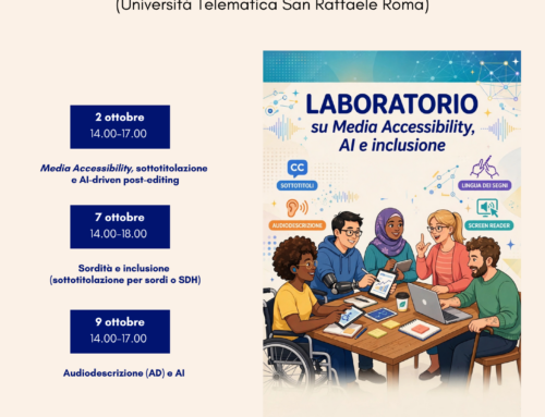 Media Accessibility, AI, Inclusione